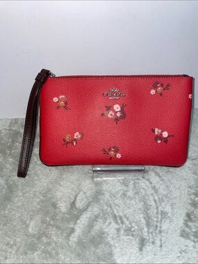 Coach Baby Bouquet Large Wristlet